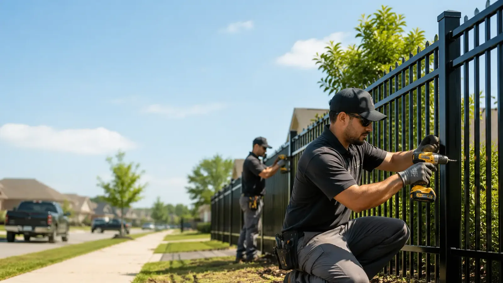 Metal Fence Installation in White Deer, TX